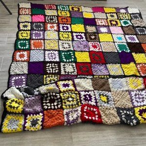 New Crochet Afghan Extremely large see description
